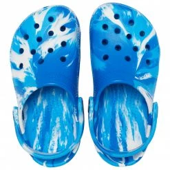 Crocs - Kid's Classic Marbled Clog - Sandales -Sandales Soldes crocs kids classic marbled clog sandales detail 4