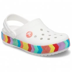 Crocs - Kid's Crocband Chevron Beaded Clog - Sandales 11 Crocs - Kid's Crocband Chevron Beaded Clog - Sandales -Sandales Soldes crocs kids crocband chevron beaded clog sandales 1