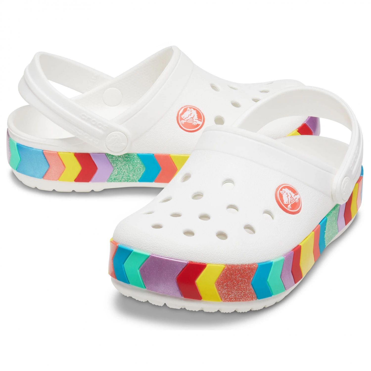 Crocs - Kid's Crocband Chevron Beaded Clog - Sandales 2 Crocs - Kid's Crocband Chevron Beaded Clog - Sandales – Image 2
