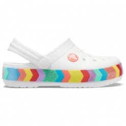 Crocs - Kid's Crocband Chevron Beaded Clog - Sandales 8 Crocs - Kid's Crocband Chevron Beaded Clog - Sandales -Sandales Soldes crocs kids crocband chevron beaded clog sandales detail 3
