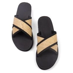 Indosole - Women's Cross Weave - Sandales -Sandales Soldes indosole womens cross weave sandales detail 4