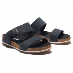 Sandales Soldes -Sandales Soldes timberland womens malibu waves 2 band slide sandales detail 2